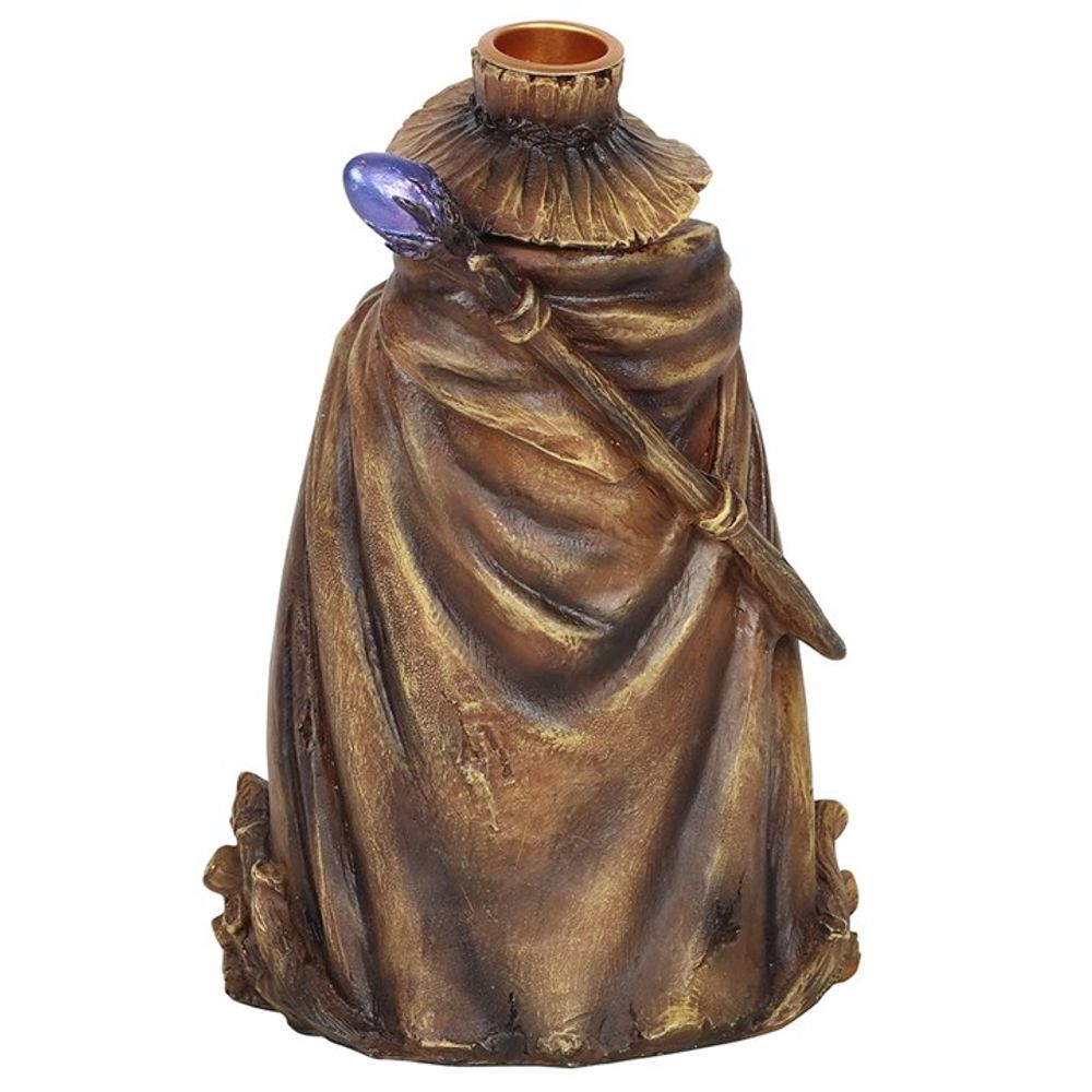 Wizard Backflow Incense Burner with Light