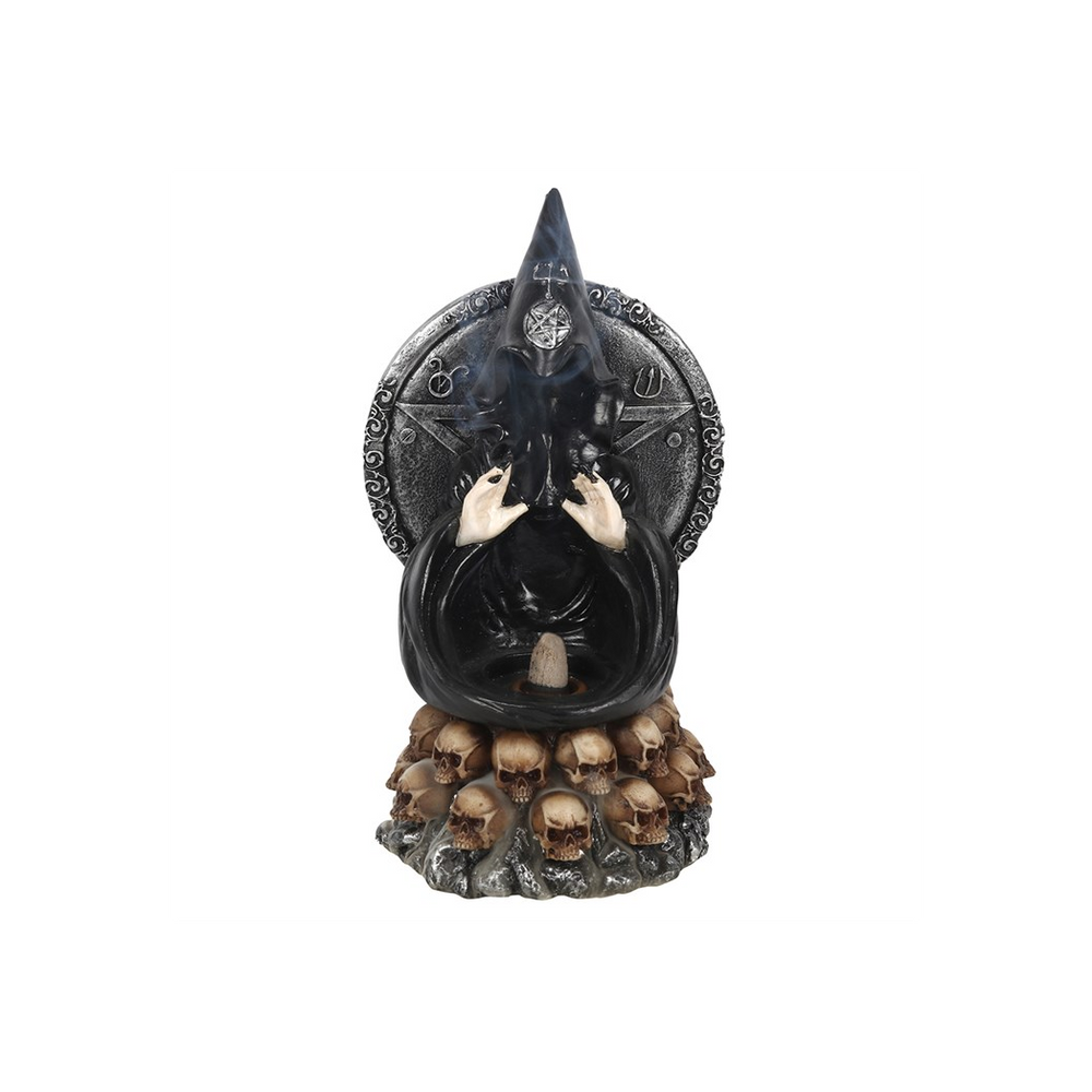 Black Cloak Backflow Burner and Incense Stick Holder