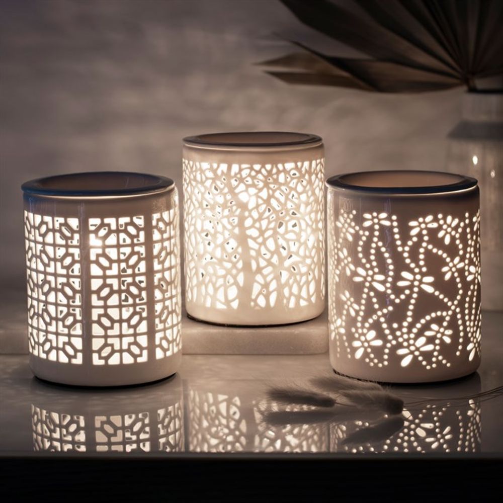 Tree Silhouette Electric Oil Burner